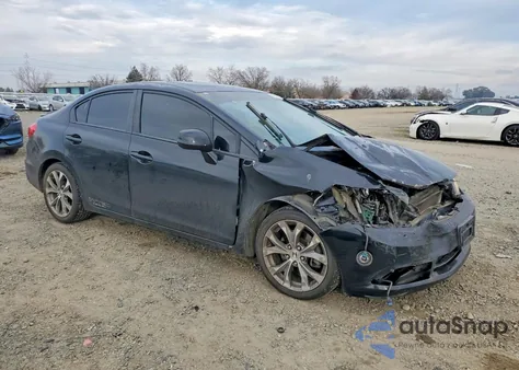 2012 Honda Civic Si z USA, uszkodzony, nr VIN 2HGFB6E57CH702992